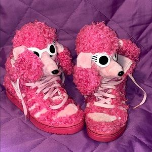 LIMITED JEREMY SCOTT Pink Poodle Sneakers